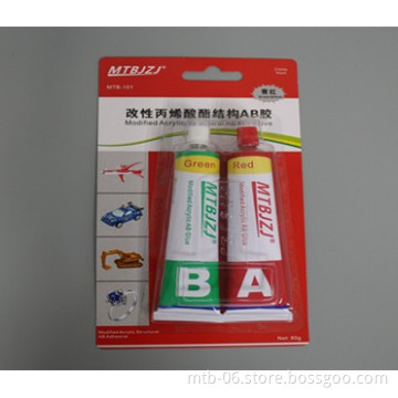 All Purpose Usage Modified Structural AB Glue for Household Use
